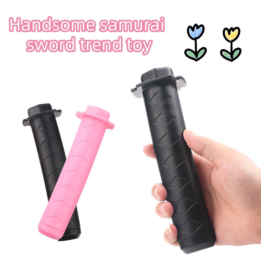 3D Printed Retractable Sword Relaxation Samurai Sword Can Shrink And Fold, Creative Toy For Kidss For Stress Ease