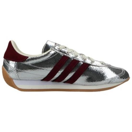 Adidas Country Og Silber Metallic Kastanienbraun Damen JQ5111