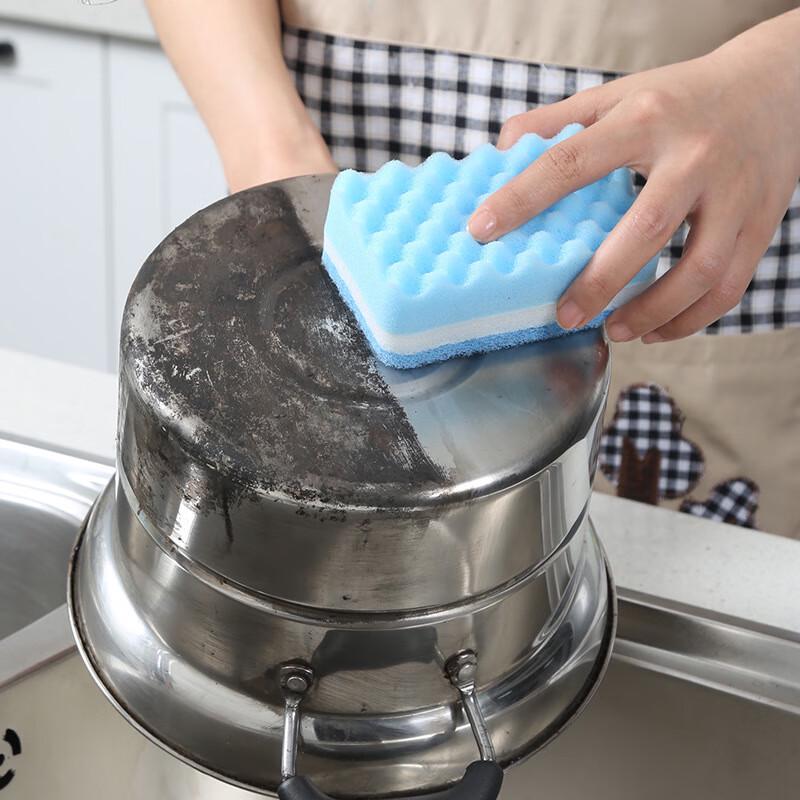 Meiliya Thickened Wavy Kitchen Cleaning Sponge