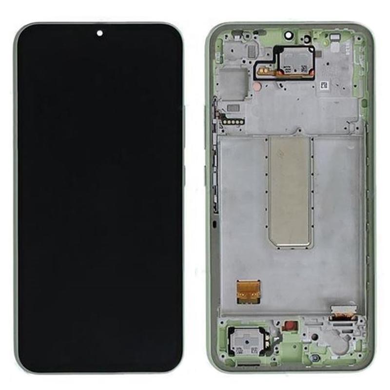 

For Samsung Galaxy A34 5G A346 OEM Grade S AMOLED Screen and Digitizer Assembly+Frame Repair Part (without Logo) Green