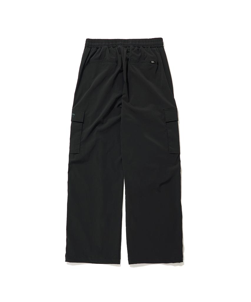 KULTE Light Wide Cargo Pants Black