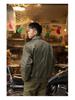 Normanlong Men's Trendy Cotton Pilot Jacket, Air Force Military Style with Turn-Down Collar, CWU-45P Baseball Jacket