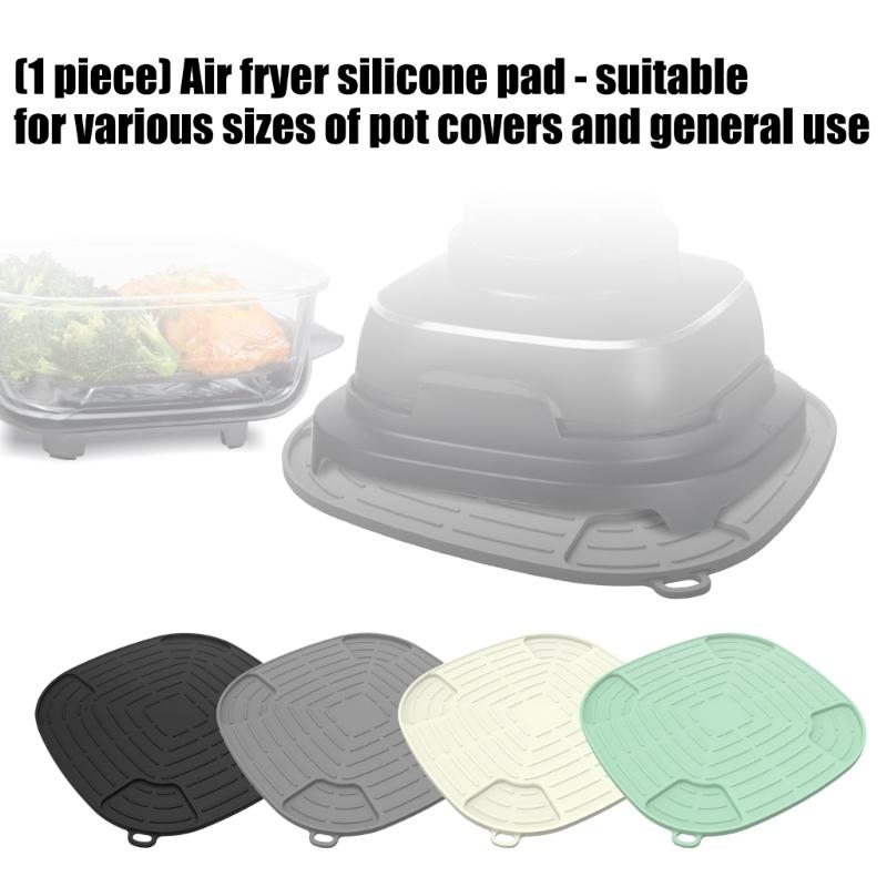 Multi Purpose Silicone Air Fryers Accessory Heat Resistant Foods Grade Pad For Baking Trays Lids