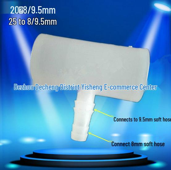 

25mm to 8mm Tee Reducer for Poultry & Rabbit Water Lines 20 to 8mm reducing tee