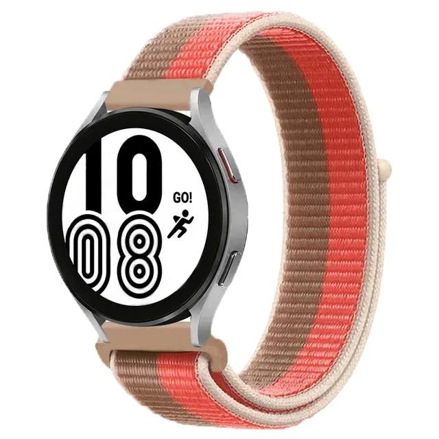 20mm 22mm Nylon-Schlaufenband Für Garmin Forerunner 265 965 255 255M 245 645 158/Venu 2Plus/Vivoactive 4 3/Venu SQ 2 Armband