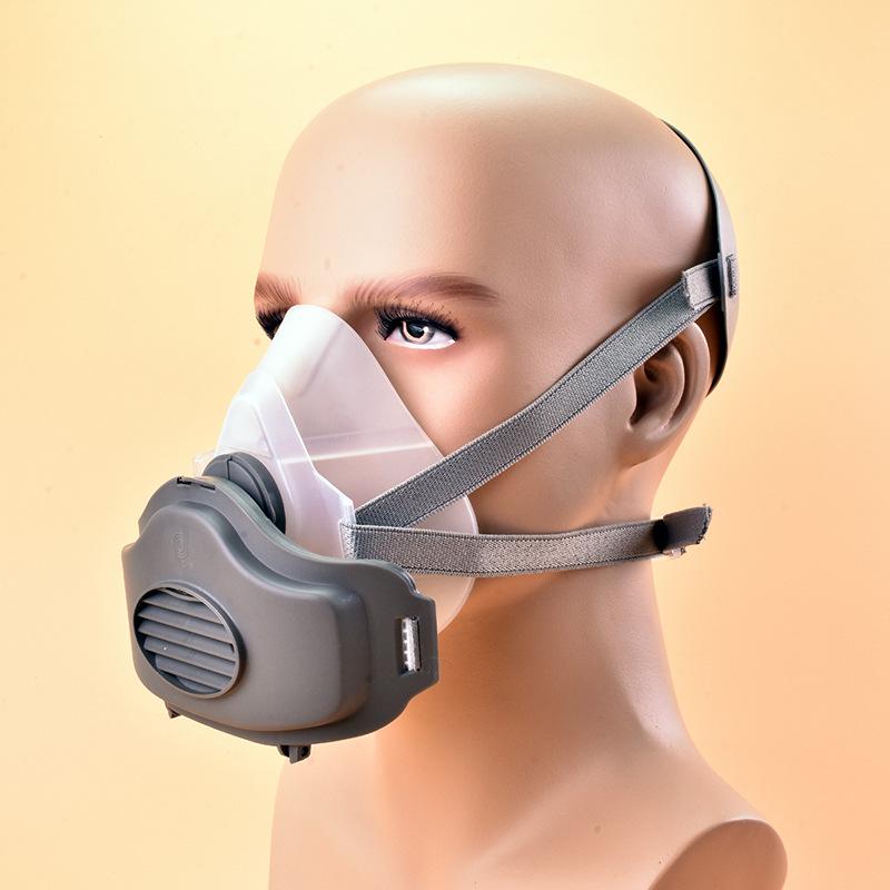 Breathable Dustproof Mask for Men and Women - Washable Mouth and Nose Cover for Industrial Use