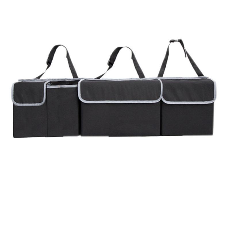Car Seat Back Multi-Functional Trunk Organizer Mesh Storage Bag