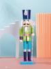 Colorful Candy Style Wooden Nutcracker Ornament