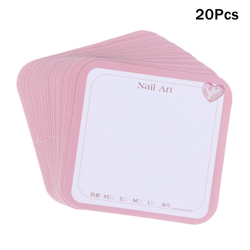 

20/50 листов 6,5X6,3 см Картон для упаковки ногтей Ручная работа Дизайн накладных ногтей Свотч-карты для показа Маникюр Искусство Дисплей Реквизит для нейлфи 20Pcs розы красного