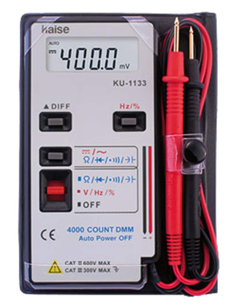 

Kaise Digital Multimeter KU-1133 KU-1133 червоний