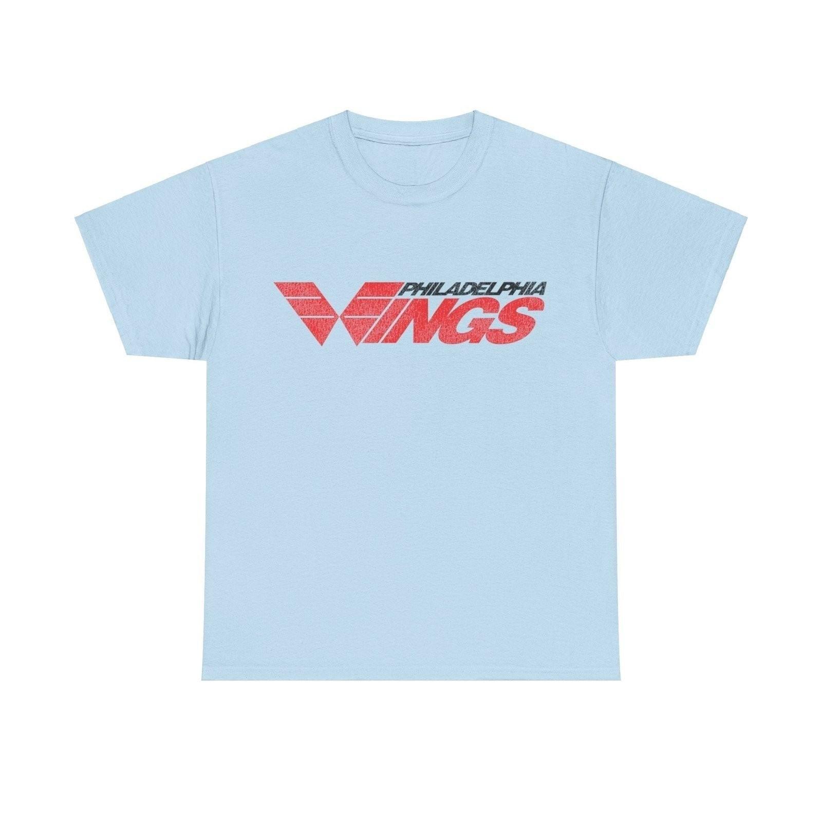 Philadelphia Wings Lacrosse Team Nostalgic Retro Logo T-shirt L