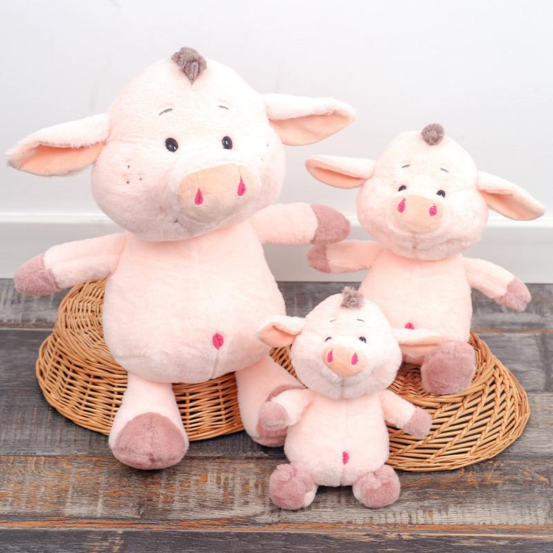 Cows Pig Sheep Plush Toy Stuffed Animal Doll For Kids Gift Bedroom Decoration