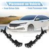 Front Bumper Bracket Retainer Spacer Mounting TWO  for Honda Fit 2015-