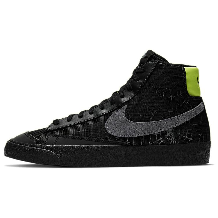 

Мужские кроссовки Nike Blazer Mid 77 Spider Web Black Limelight Smoke-Grey DC1929-001