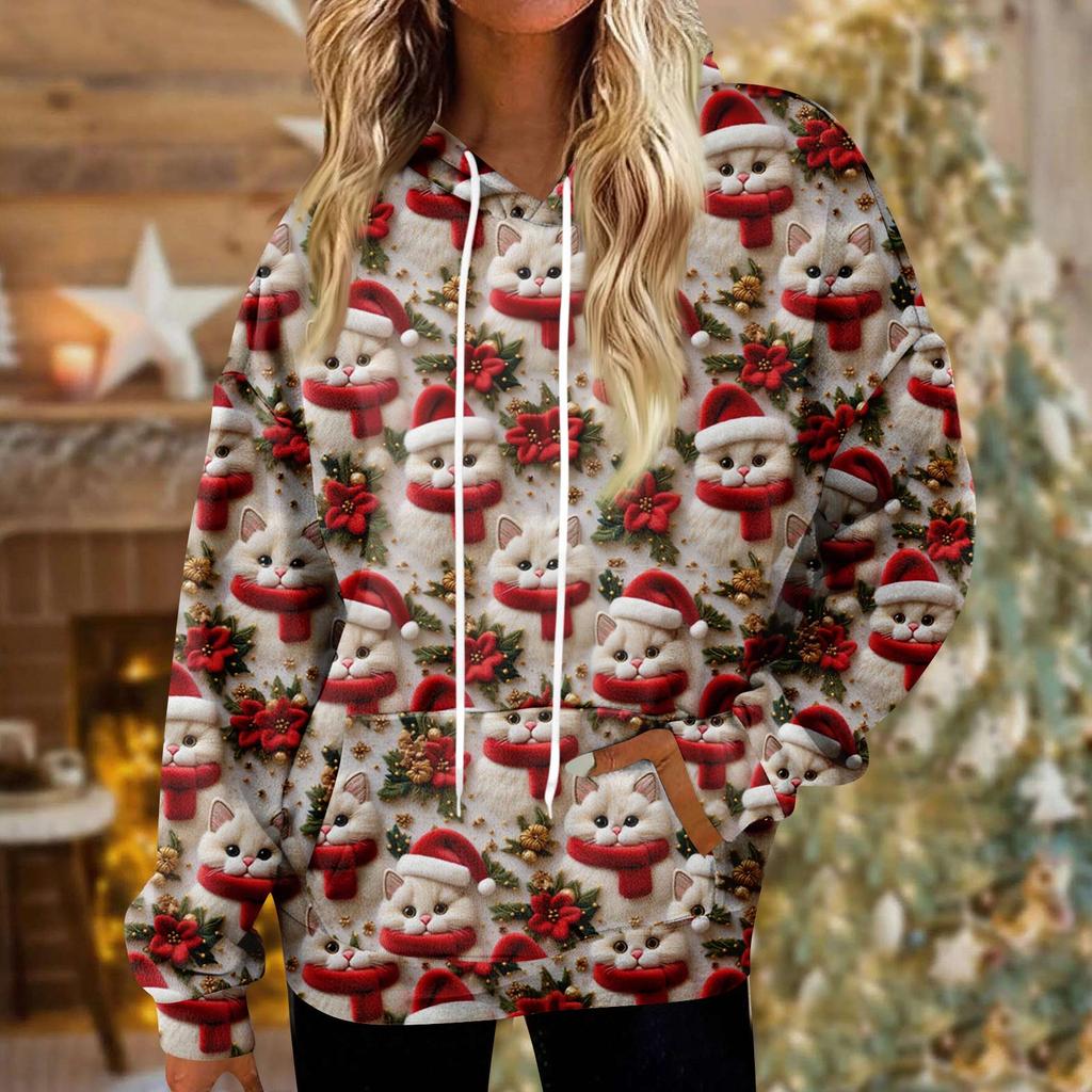 Hoodies For Women Oversized Winter Plush Cute Sweatshirts Pullover Trendy Fall Winter Clothes
