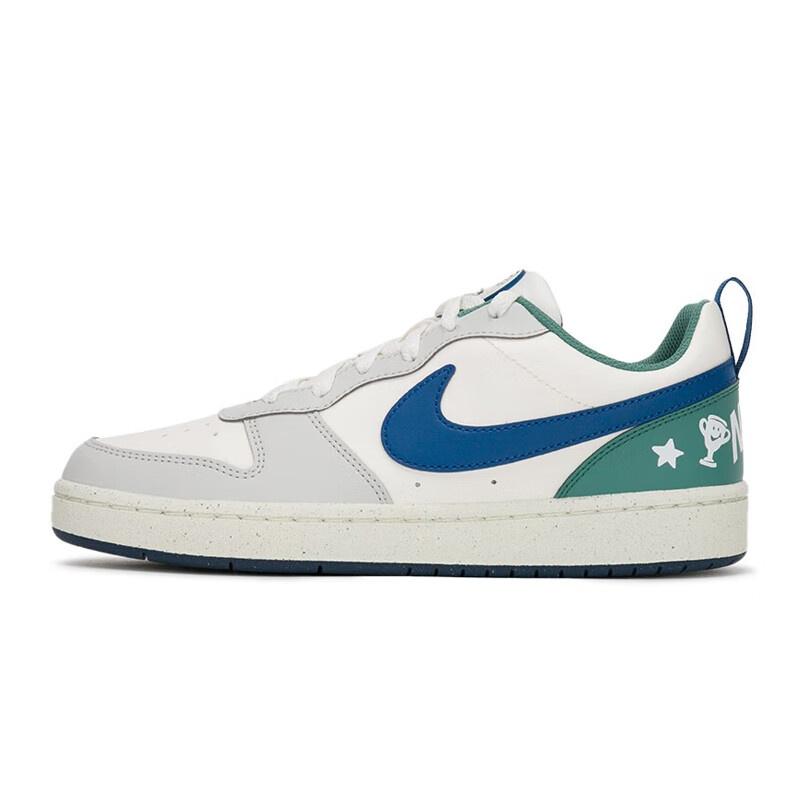 (GS) Nike Court Borough Low Recraft Sail Court Blue Bicoastal Kids HM3722-141 EU 35.5