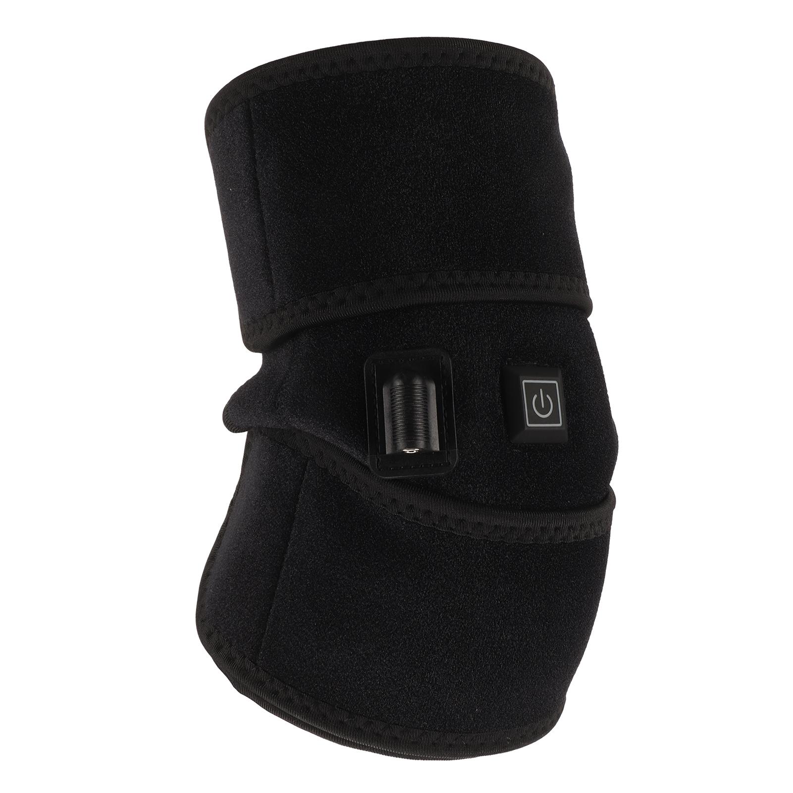 

Электрический подогреваемый наколенник USB горячий компресс уменьшает болезненность боли 3 Gears коленный бандаж при артрите EU Plug