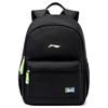 Li Ning Klassisk Ryggsäck med Stor Kapacitet och Dragkedja Barnryggsäckar Svart YBSU040-4