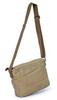 Gootium LM30624AMG Cotton Canvas Shoulder Bag Messenger Bag Unisex Khaki