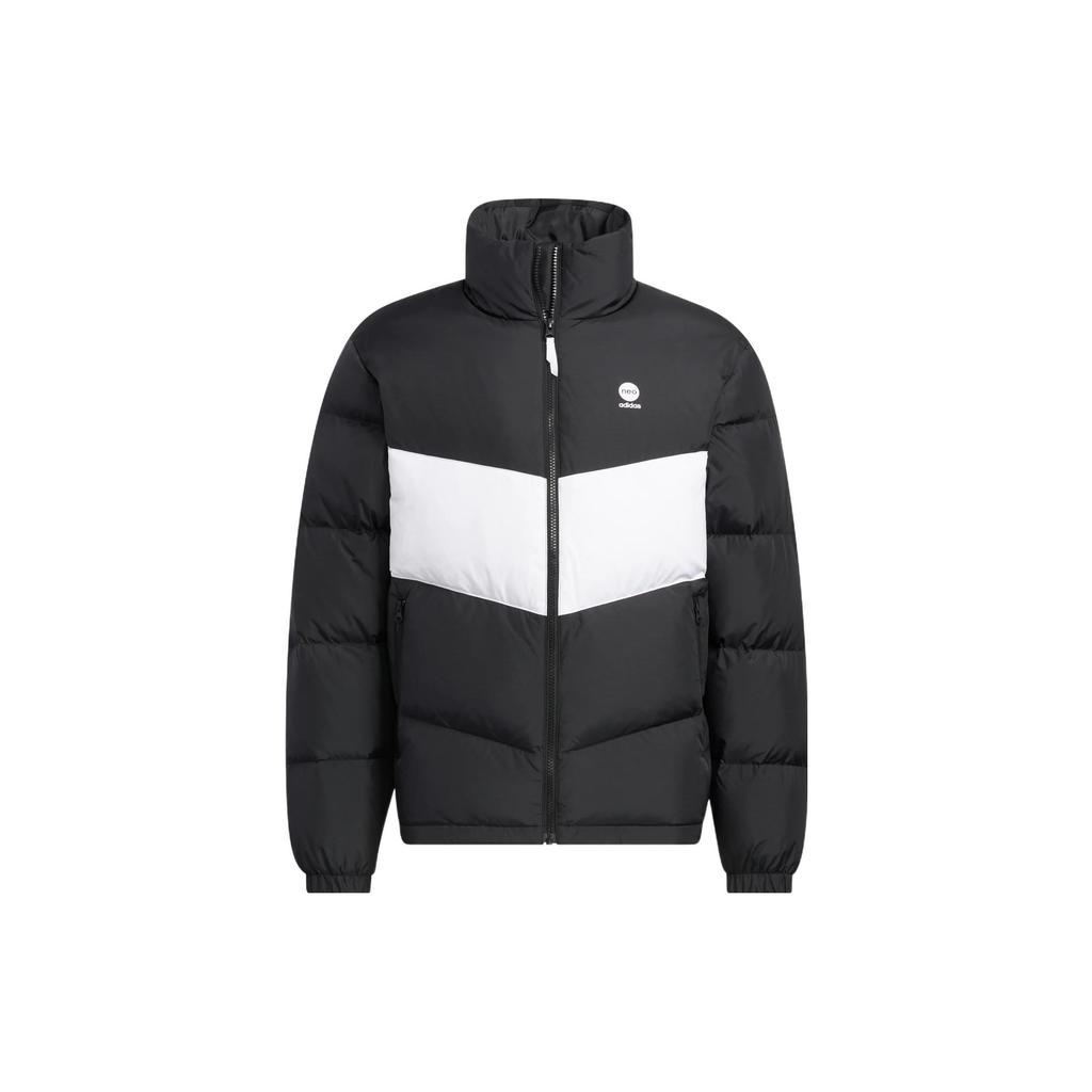 Adidas Neo Down Jackets Unisex Black Stand Collar Moderate Other HM6173