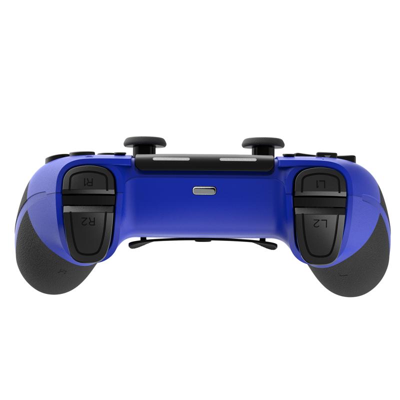 Wireless Gamepad Controller for PS4 with Motorized Vibration Body Sensing 6-Axis Continuous Firing Function