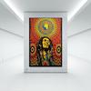 Rastogi Handicrafts Cotton Tapestry Indian Goddess Indian Deity 40" X 30" Poster Size Tapestry