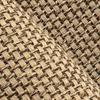 Entryway Rug with Woven Faux Linen Design Antislip Base Absorbent Door Mat for Enhances Safety in Family Environment