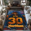 Curry Customizable Name Carpet Suitable For Game Room Entryway Hallway Playrooms Antislip Rug Anime Office Decor Birthdaychristmas Gift