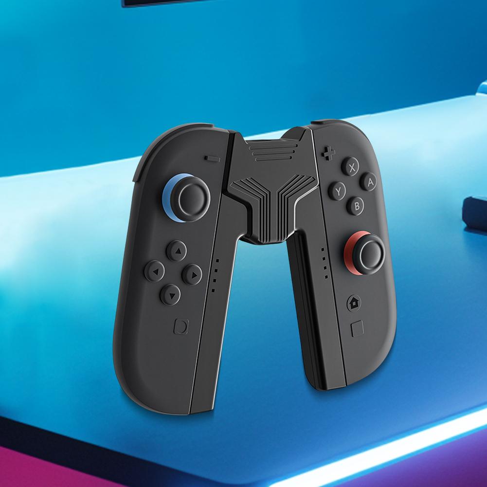 For NS2 Portable Charging Grip LED Indicator Magnetic Charger Dock Controller Grip Charging Dock Left+Right Controller Bracket