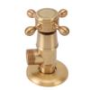 G1/2 Angle Stop Valve Explosion Proof Hot And Cold Water Shut Off Valve Thickened Copper
