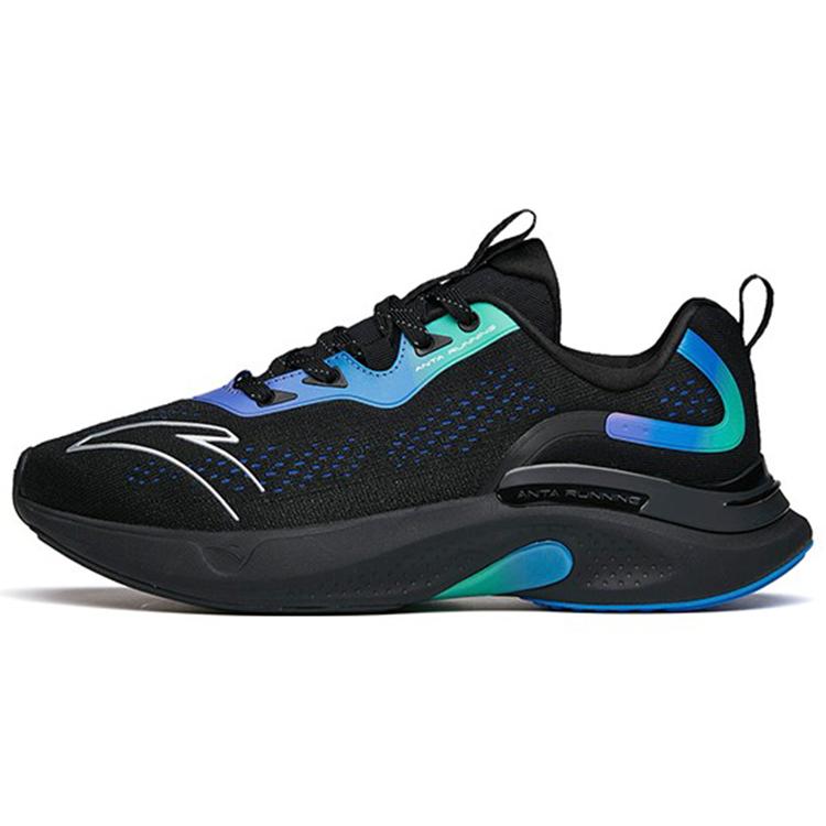 

New Anta Shu Bomb Low-Top Running Shoes Men s Black Blue 112215561R-4 40