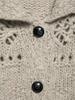 European Style Women's Thick Knit Hollow Cardigan - Autumn 2025 Collection