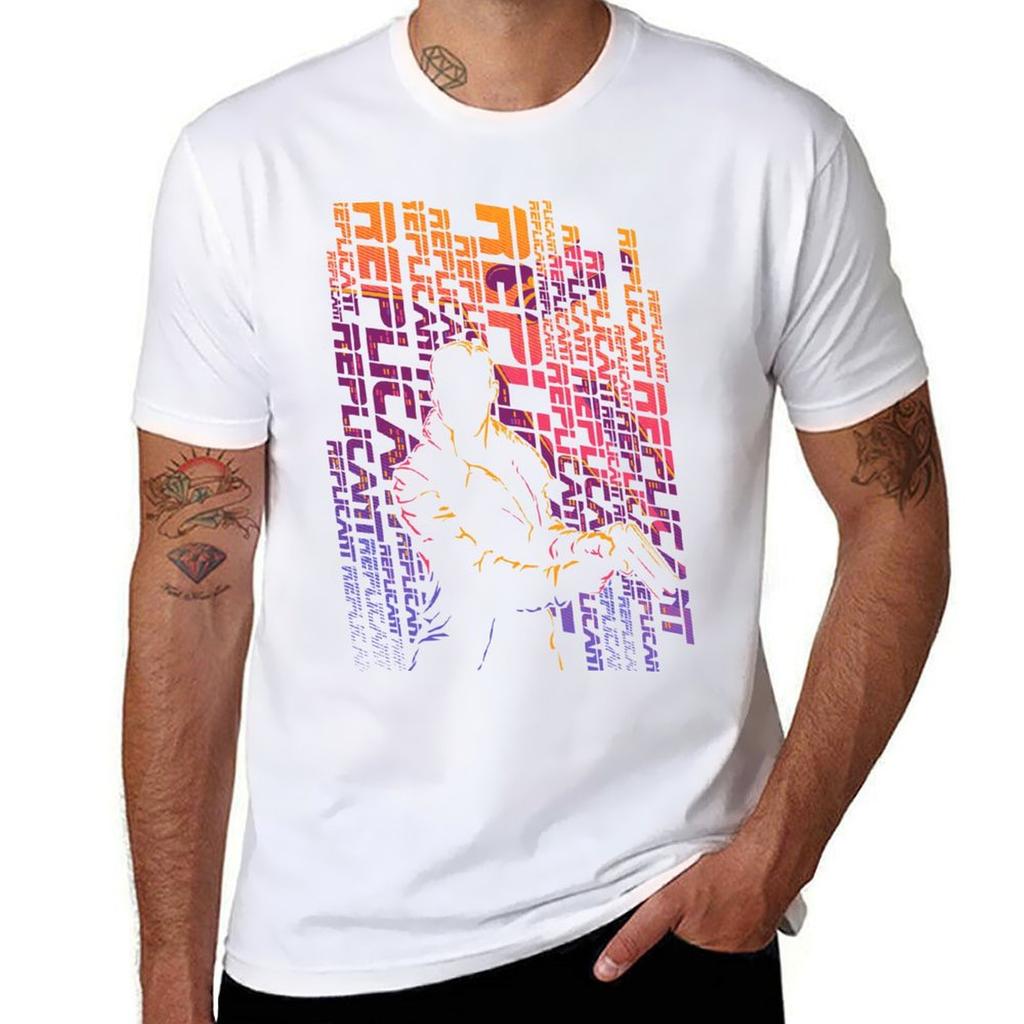 Replicant City TShirt Fashion Casual Short Sleeve TShirt