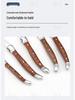 Western Cutlery Set: 5-Piece Stainless Steel with Wooden Handle - Includes Steak Knife for Fast Delivery