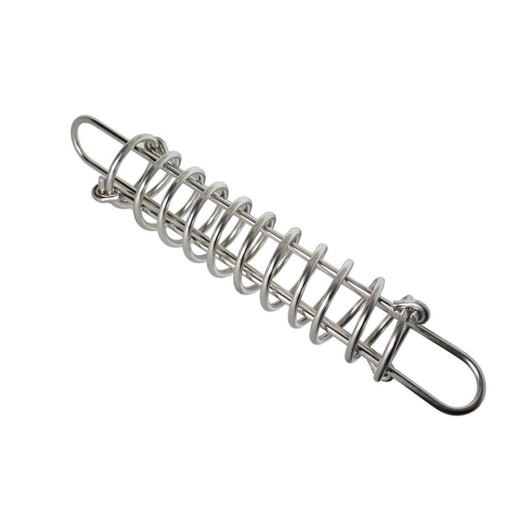 2x Stainless Yacht Shock Absorbers Mooring Springs Made of Steel