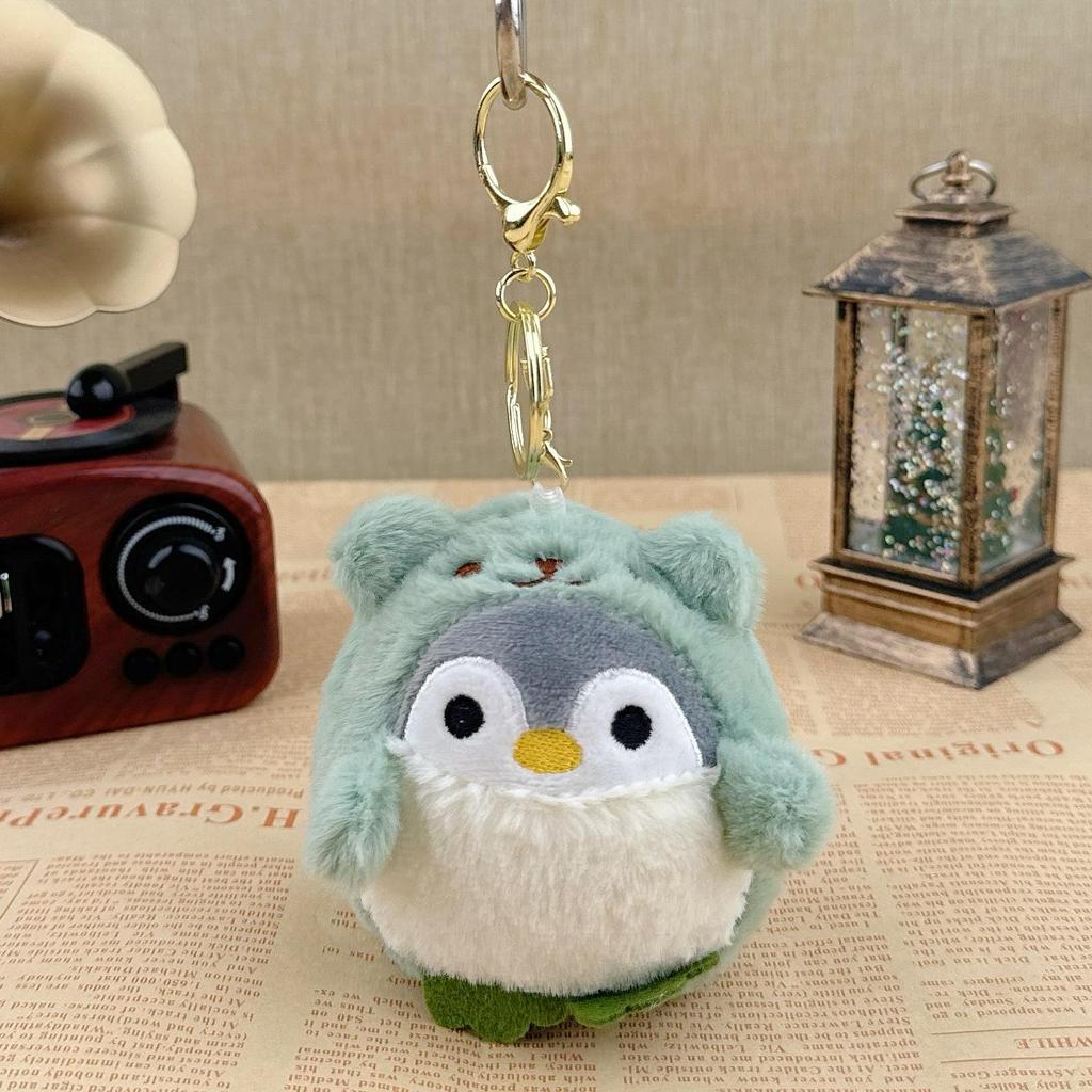 Breloc Pinguin de Pluș Drăguț – Pandantiv Animal de Pluș, Cadou de Aruncat la Nuntă