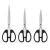 Suitable for Households Offices and Schools All Purpose Scissors Stainless Steel Blades Soft Grip Handle