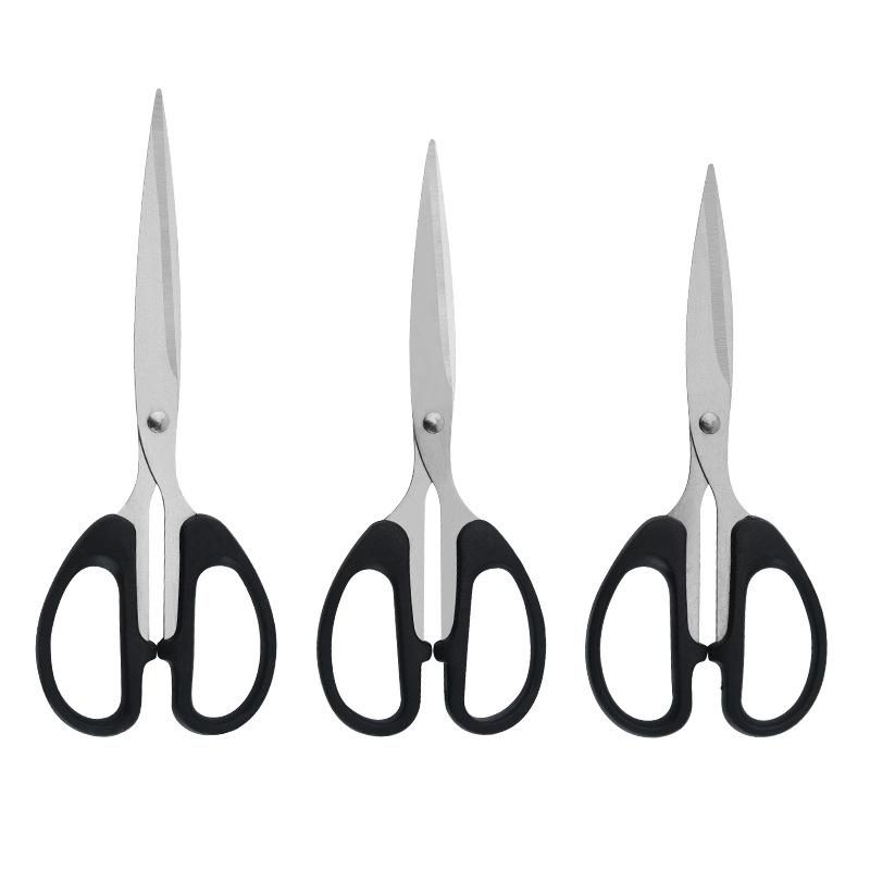 Suitable for Households Offices and Schools All Purpose Scissors Stainless Steel Blades Soft Grip Handle
