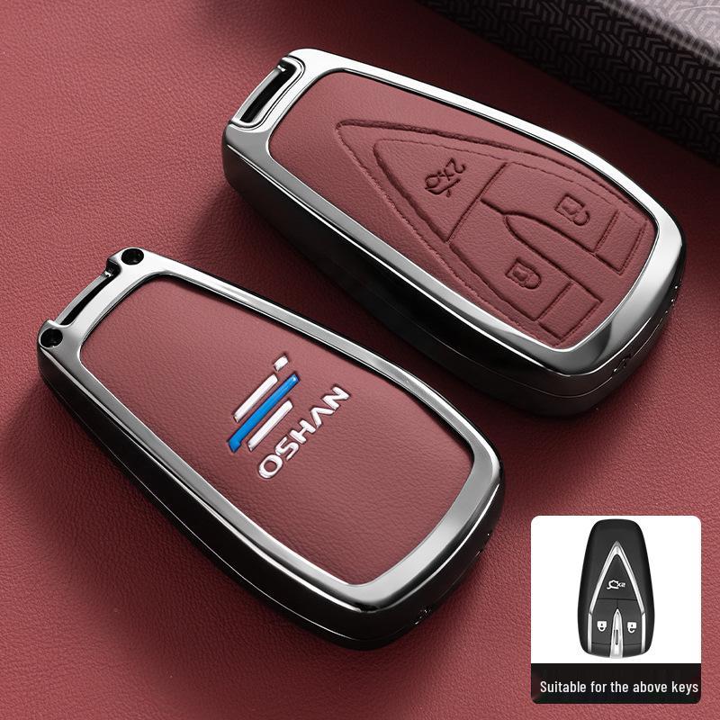 2024 Changan Oshan Car Key Case - Metal Full Coverage Shell for Z6, X5 Plus, X7 Models