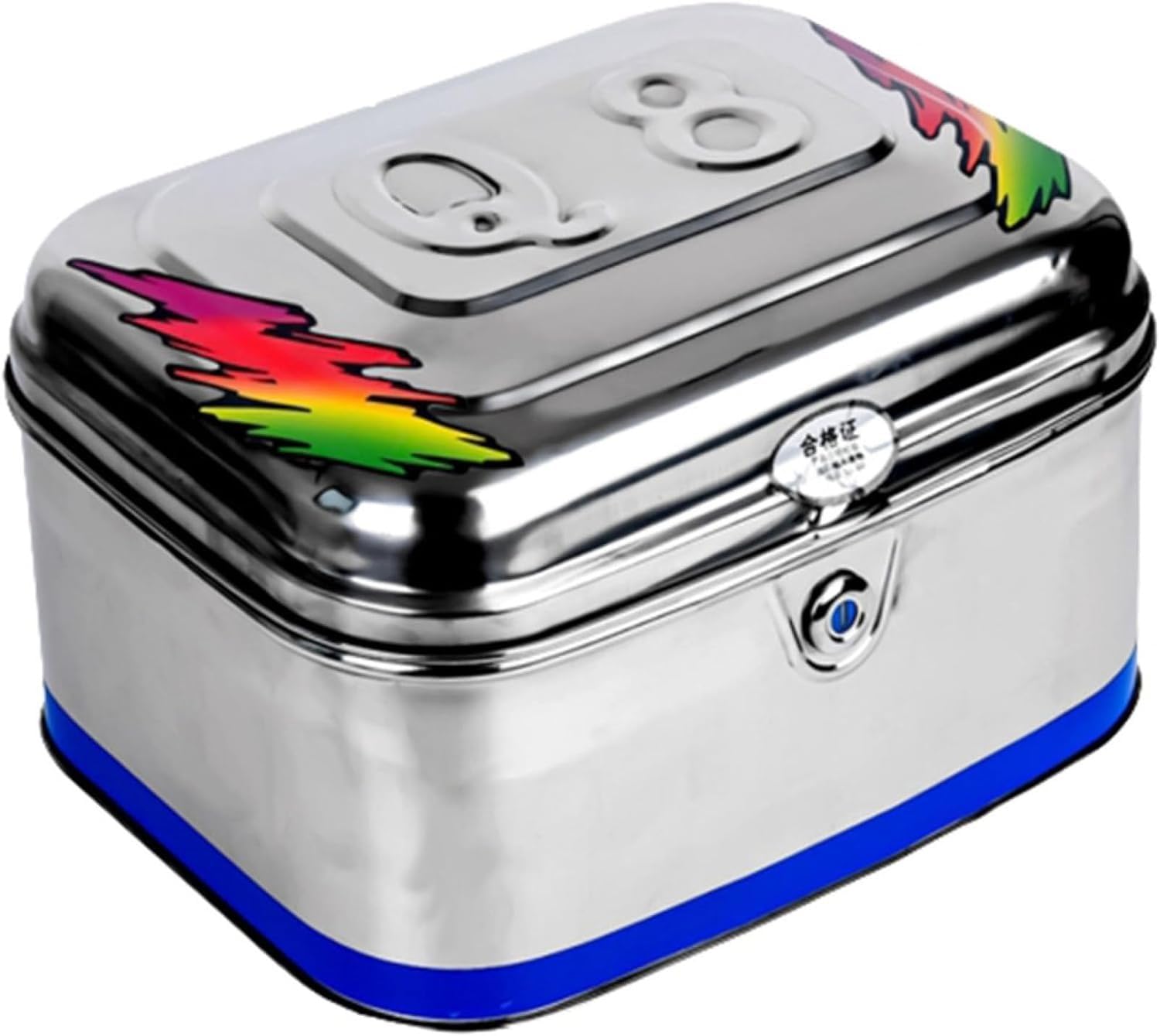 Мотоциклетный задний кофр, Мотоциклетный кофр, Задний кофр из нержавеющей стали, Багажник для электромобиля Прозрачный кофр, One Size