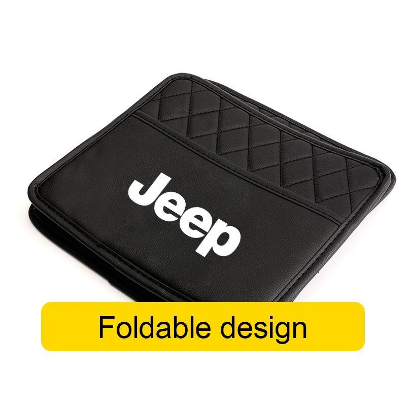 Car Storage Bag Multi-function Seat Back Storage Pocket Suspension For Jeep Wrangler Grand Cherokee Renegade Tyre Stem Air Caps AKQ1