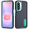 S26 Ultra Case Shockproof Bumper Hybrid 3in1 Candy Color Phone Stand Cover Samsung S25 Ultra S24 Plus S23 FE A15 A16 A36 A56 A17 A27 A37 A57 5G