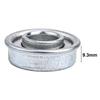 12.7mm X 28.6mm Bearings Lawn Mower Bearings Garden Maintenance Easy Installation Long-lasting Performance Metal Construction
