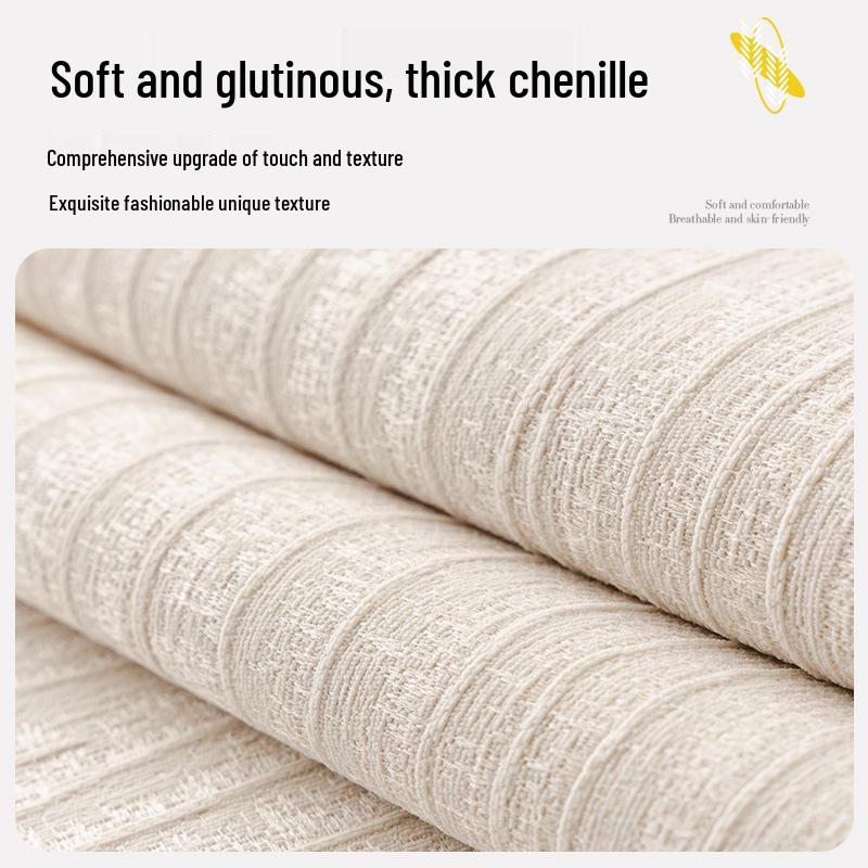 2025 Universal All-Season High-End Cream Sofa Cushion and Non-Slip Cover Set