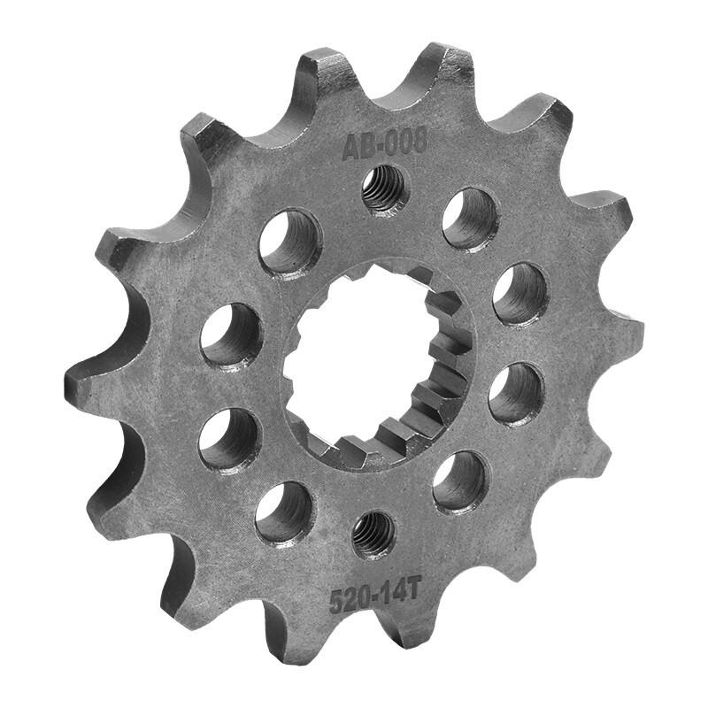520-14/15/16/17T Front Sprocket For Suzuki GS500 H/E/F Kawasaki ZR550 KLE500/400 EL/GPZ/EX/EN/ER500/250 ZR/ZXR400 YAMAHA YZF600R