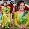 Stylish Casual Wear & Office Wear Saree for Women, Blouse (Need To Be Stitched As Per Size And Fit)