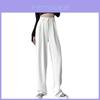 Womens High Waist Wide Leg Trousers With Polyester Fabric For Office Wear