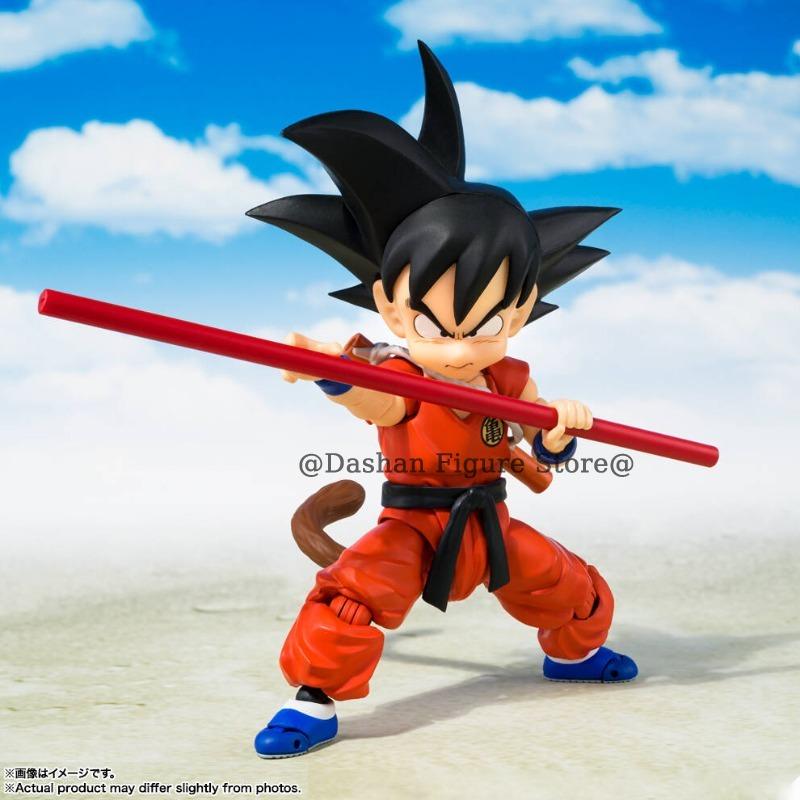 SHF Son Goku Innont Challenger Action Figure Dragon Ball Anime Movable Collection Doll Goku Kid Figurine PVC Model Toys Gifts