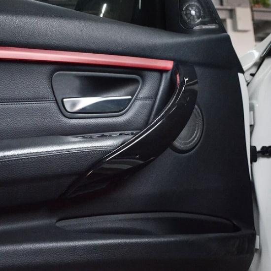 2PCS For BMW 3/4 Series F30 F36 Inner Door Pull Handle outer Cover Protect Case