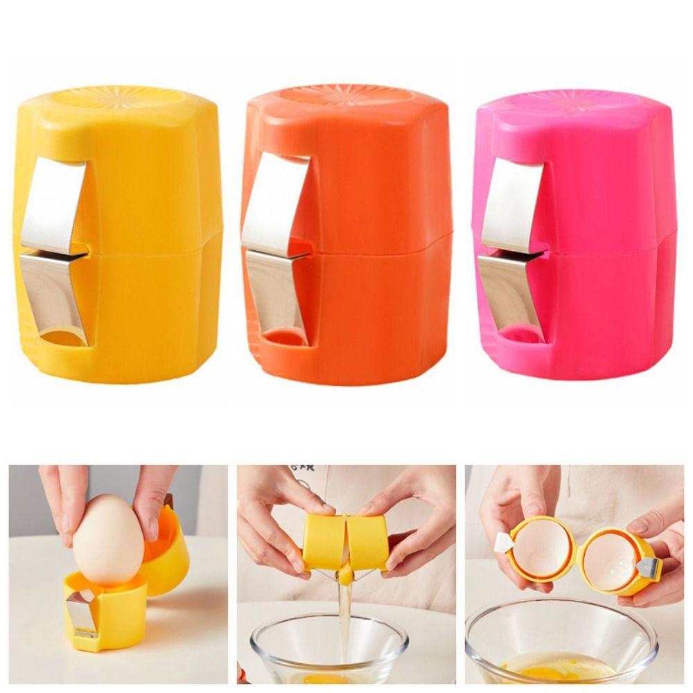Effortless Eggshell Opener Professional Egg Breaker Household Egg Shell Separator  Baking